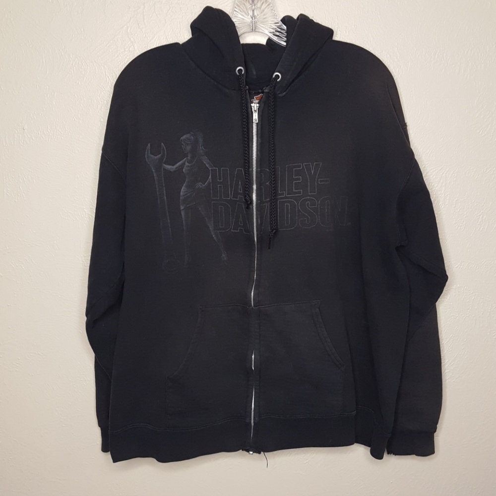Harley-Davidson Jamestown CA zip up sweater
